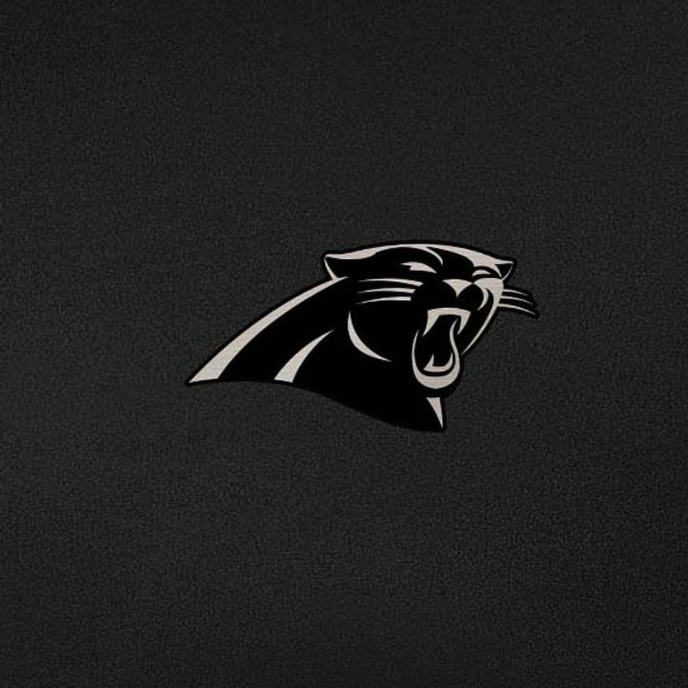 Carolina Panthers Antigua Reprocess Quarter-Zip Top - Black - NFL