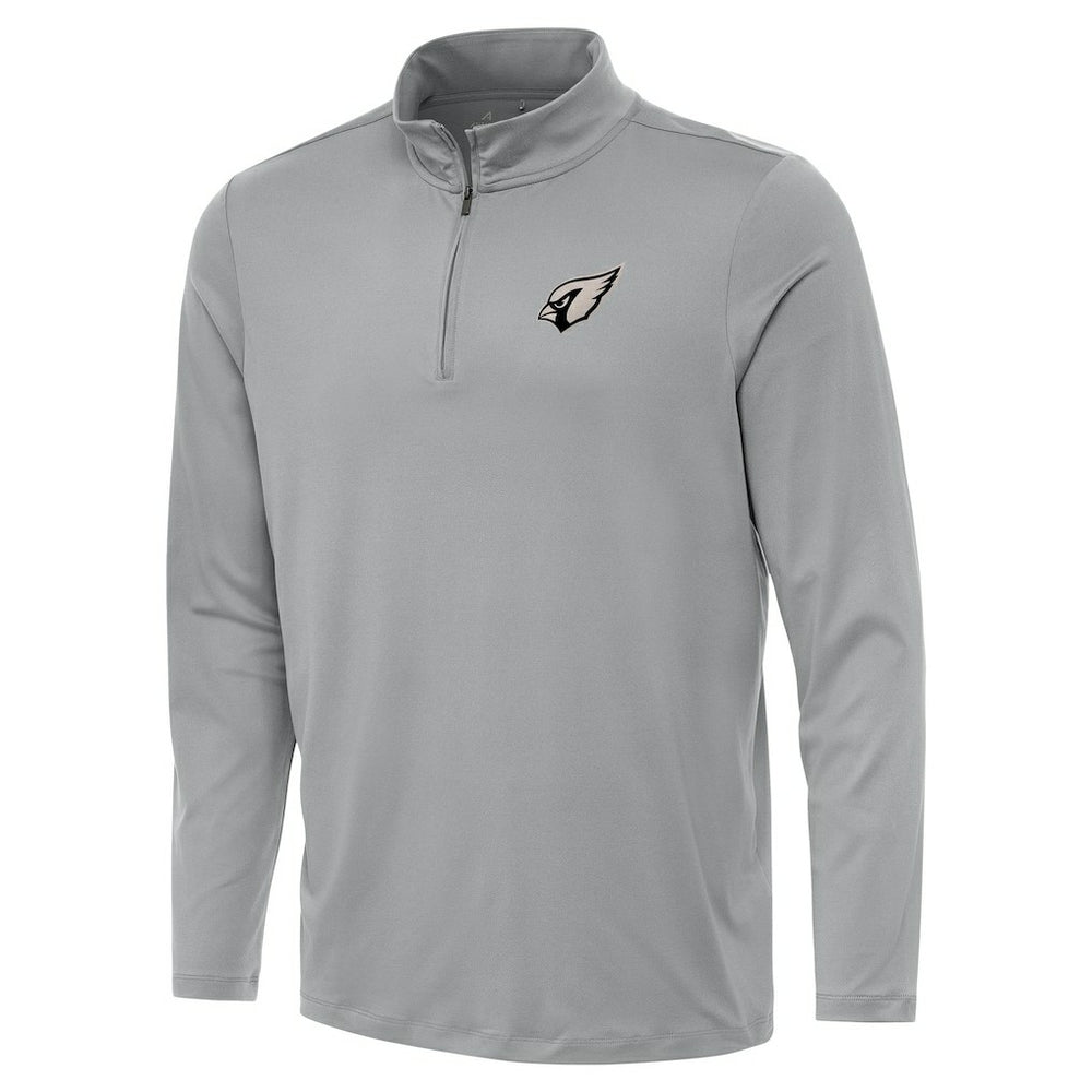 Arizona Cardinals Antigua Reprocess Quarter-Zip Top - Gray - NFL