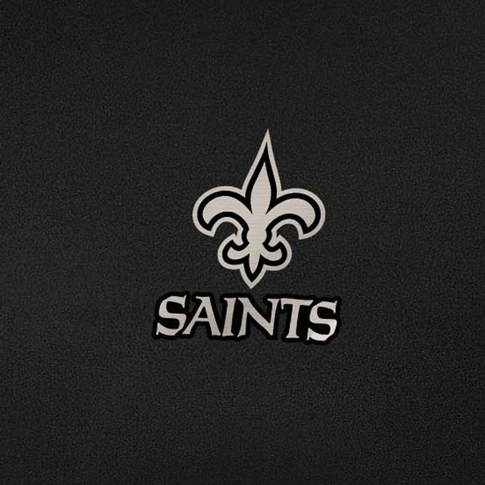 New Orleans Saints Antigua Reprocess Quarter-Zip Top - Black - NFL