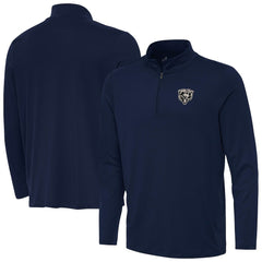 Chicago Bears Antigua Reprocess Quarter-Zip Top - Navy - NFL