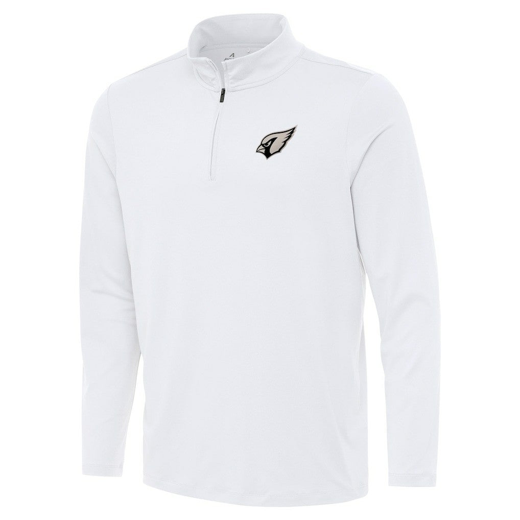 Arizona Cardinals Antigua Reprocess Quarter-Zip Top - White - NFL