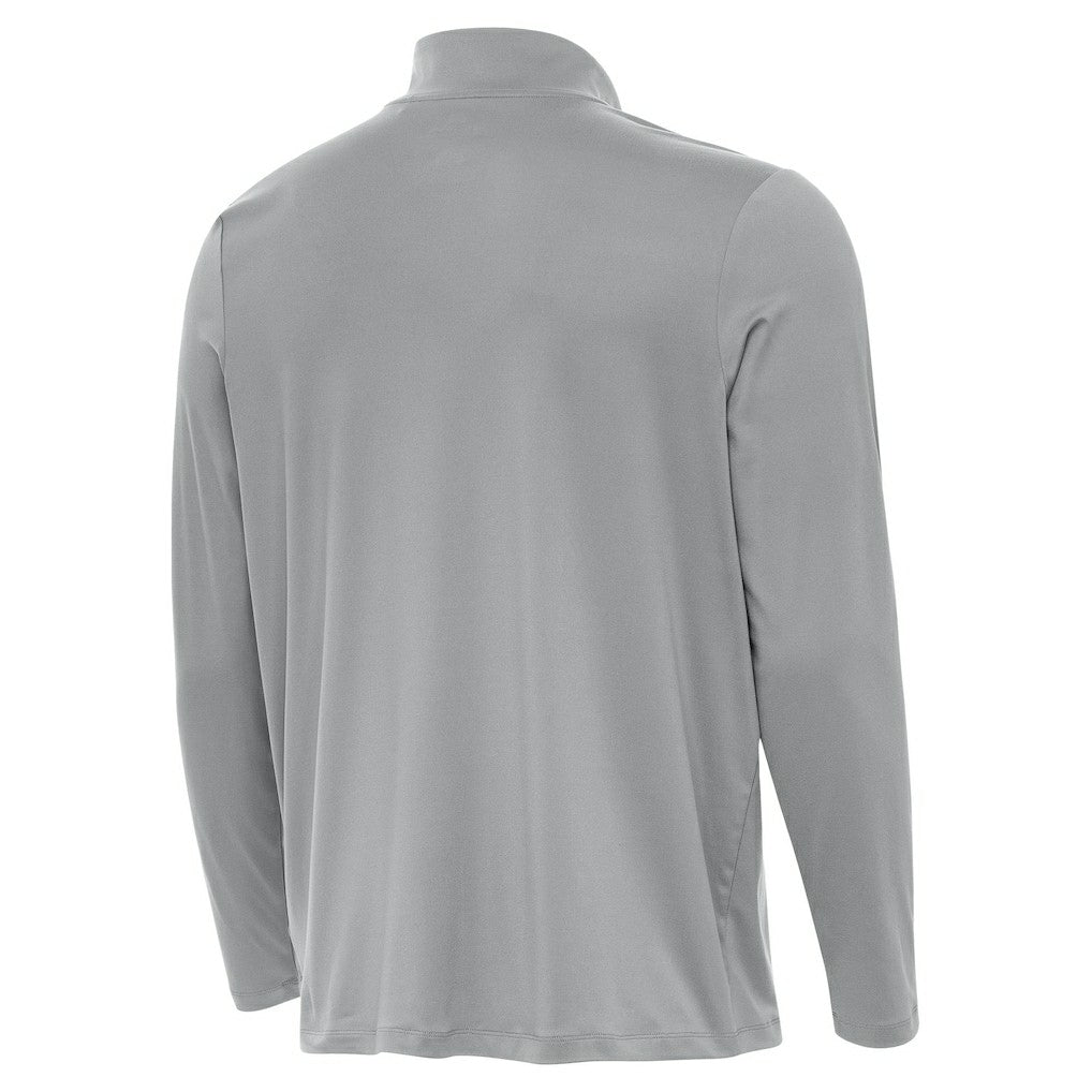 Cincinnati Bengals Antigua Reprocess Quarter-Zip Top - Gray - NFL