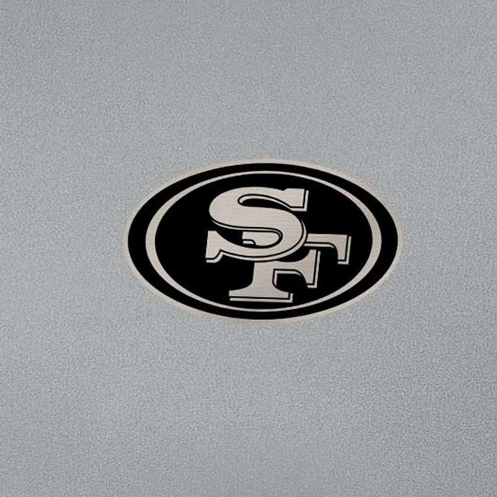 San Francisco 49ers Antigua Reprocess Quarter-Zip Top - Gray - NFL