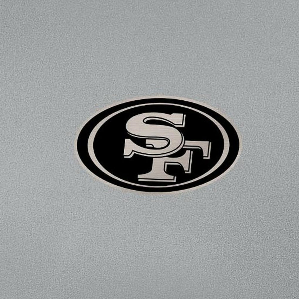 San Francisco 49ers Antigua Reprocess Quarter-Zip Top - Gray - NFL
