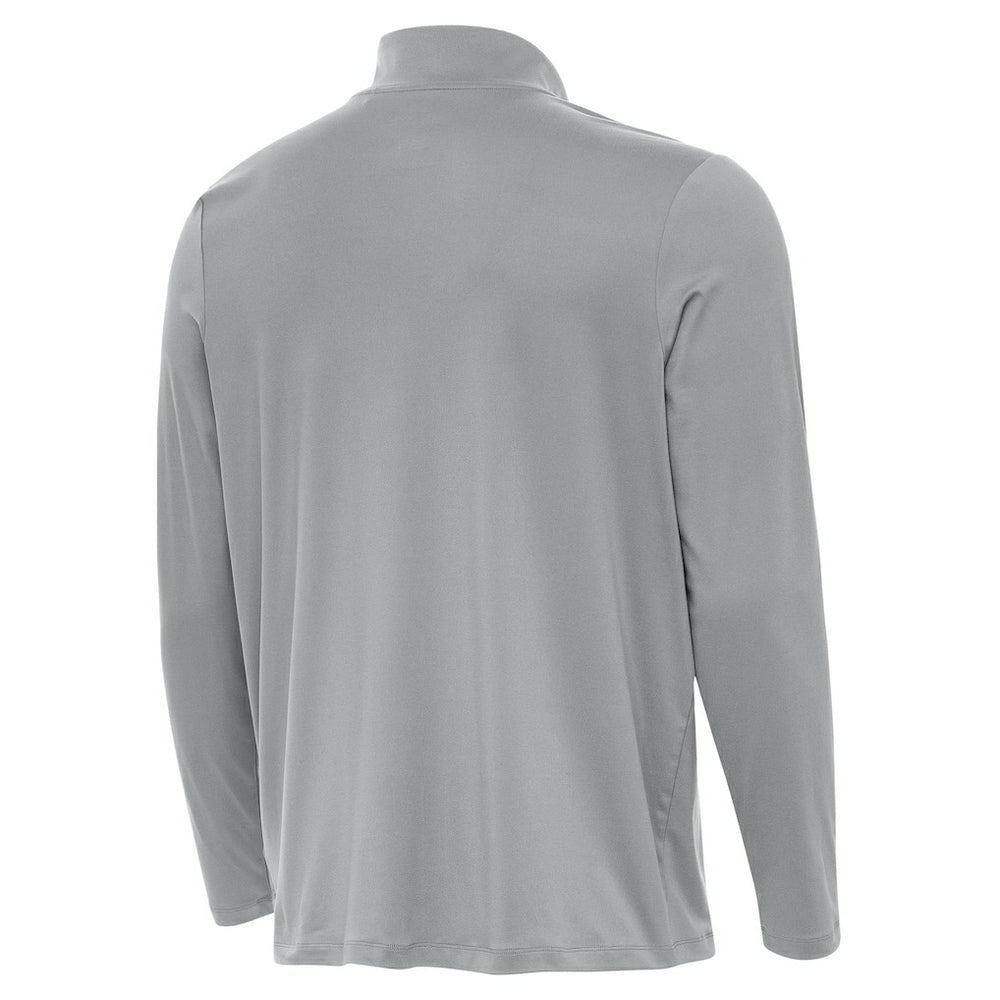 Cleveland Browns Antigua Reprocess Quarter-Zip Top - Gray - NFL