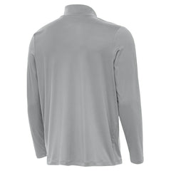 Cleveland Browns Antigua Reprocess Quarter-Zip Top - Gray - NFL