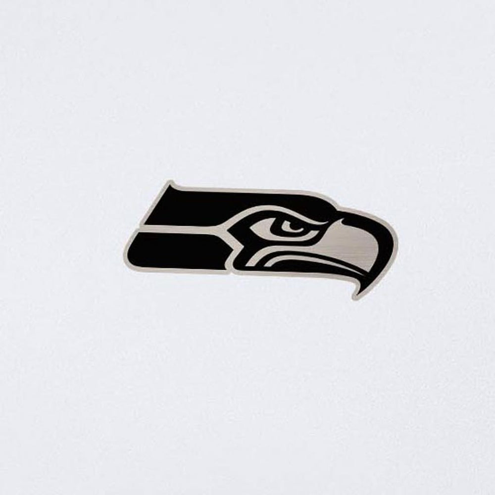 Seattle Seahawks Antigua Reprocess Quarter-Zip Top - White - NFL