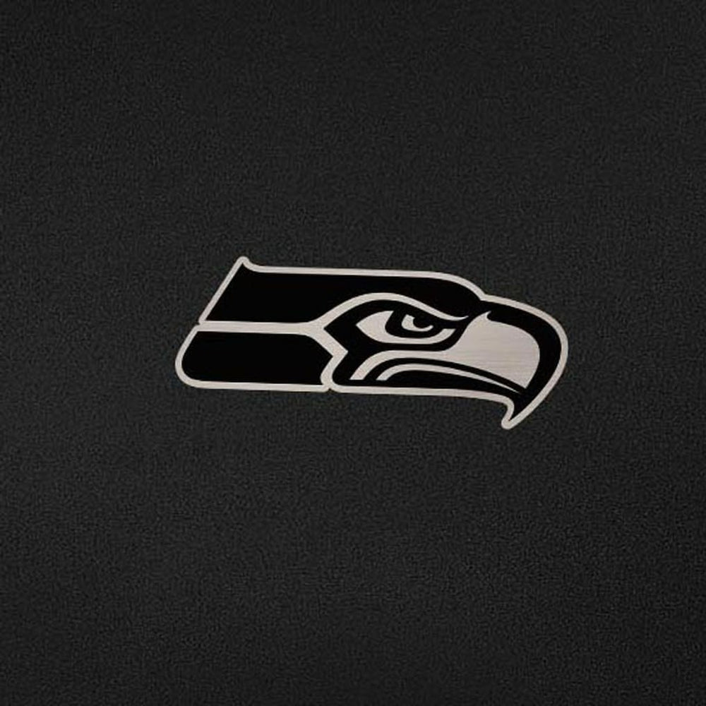 Seattle Seahawks Antigua Reprocess Quarter-Zip Top - Black - NFL
