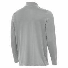 Tampa Bay Buccaneers Antigua Reprocess Quarter-Zip Top - Gray - NFL