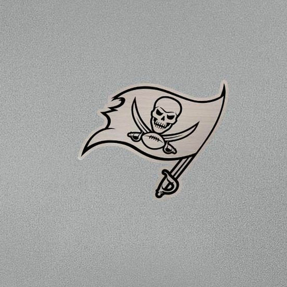 Tampa Bay Buccaneers Antigua Reprocess Quarter-Zip Top - Gray - NFL