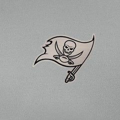 Tampa Bay Buccaneers Antigua Reprocess Quarter-Zip Top - Gray - NFL
