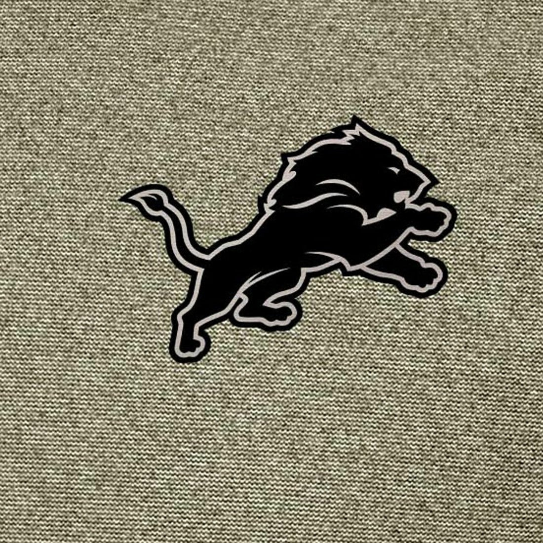 Detroit Lions Antigua Subtle Quarter-Zip Top - Heather Olive - NFL