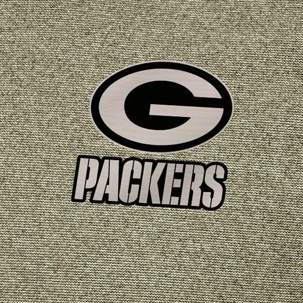 Green Bay Packers Antigua Subtle Quarter-Zip Top - Heather Olive - NFL