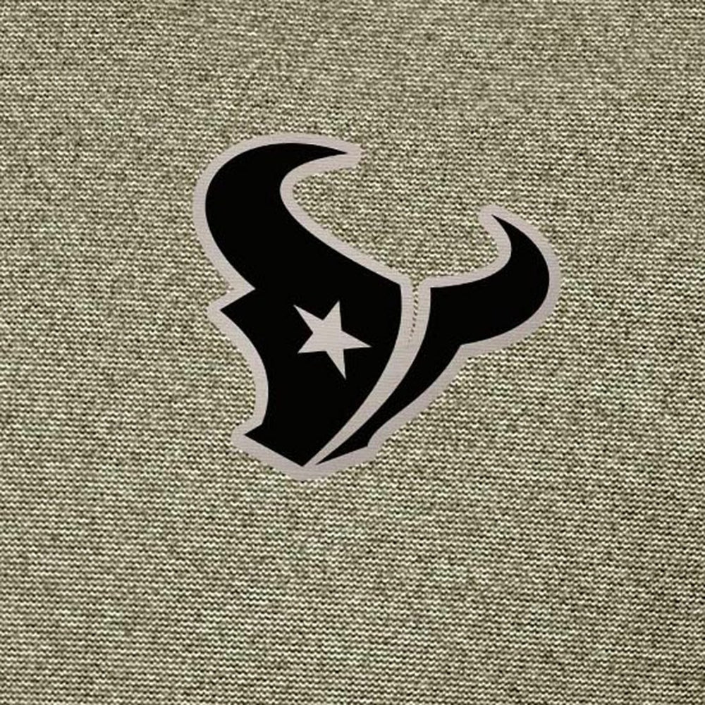 Houston Texans Antigua Subtle Quarter-Zip Top - Heather Olive - NFL