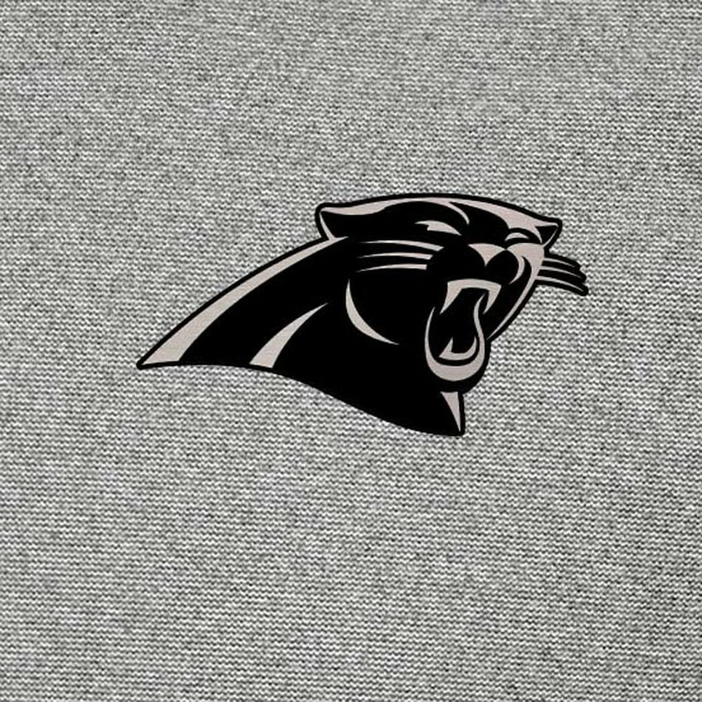 Carolina Panthers Antigua Subtle Quarter-Zip Top - Heather Gray - NFL