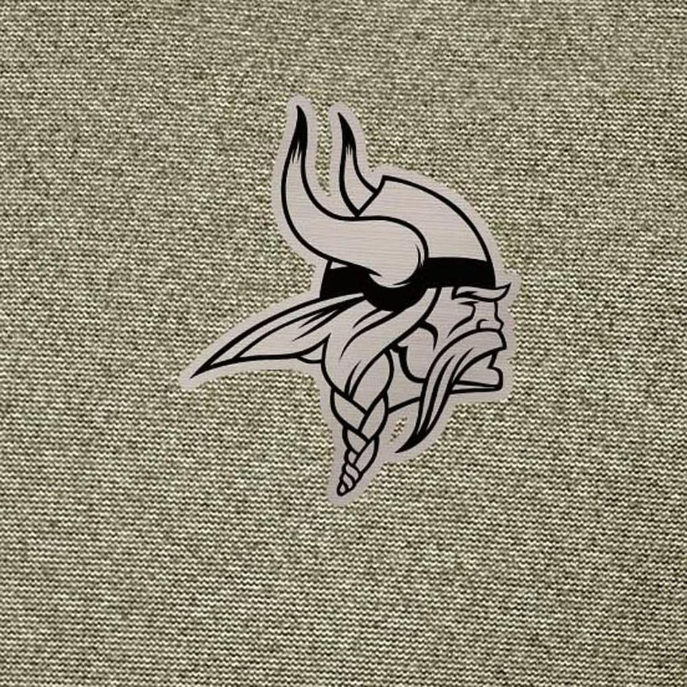 Minnesota Vikings Antigua Subtle Quarter-Zip Top - Heather Olive - NFL