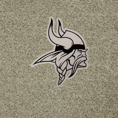 Minnesota Vikings Antigua Subtle Quarter-Zip Top - Heather Olive - NFL