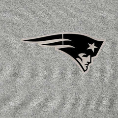 New England Patriots Antigua Subtle Quarter-Zip Top - Heather Gray - NFL