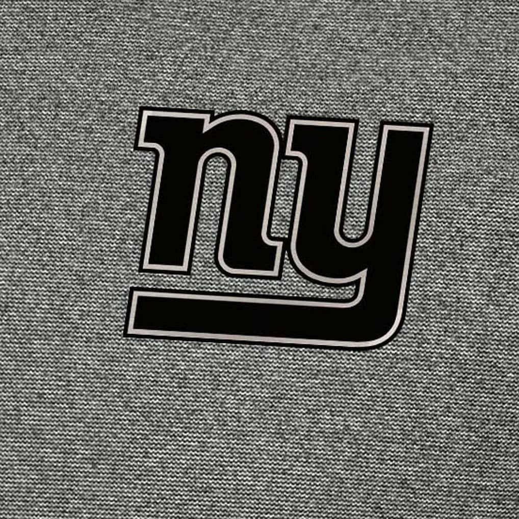 New York Giants Antigua Subtle Quarter-Zip Top - Heather Black - NFL