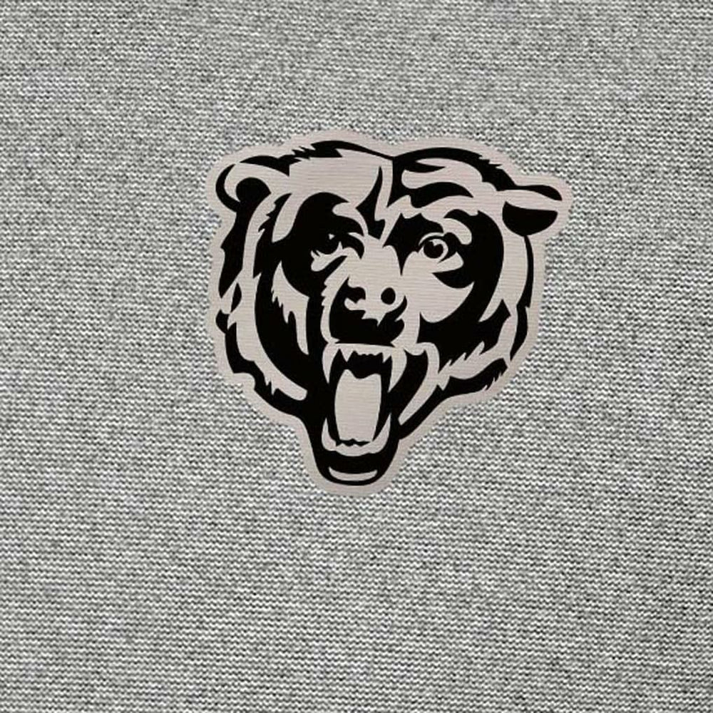 Chicago Bears Antigua Subtle Quarter-Zip Top - Heather Gray - NFL