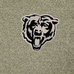 Chicago Bears Antigua Subtle Quarter-Zip Top - Heather Olive - NFL