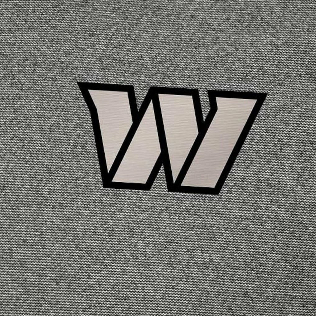 Washington Commanders Antigua Subtle Quarter-Zip Top - Heather Black - NFL