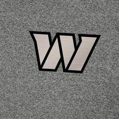 Washington Commanders Antigua Subtle Quarter-Zip Top - Heather Black - NFL