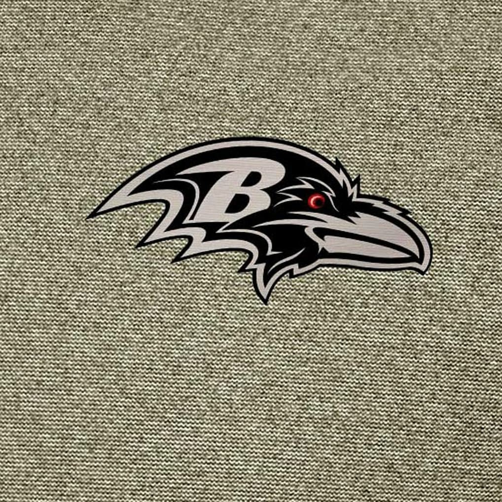 Baltimore Ravens Antigua Subtle Quarter-Zip Top - Heather Olive - NFL