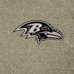 Baltimore Ravens Antigua Subtle Quarter-Zip Top - Heather Olive - NFL