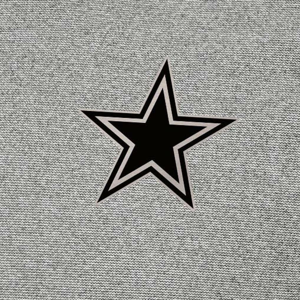 Dallas Cowboys Antigua Subtle Quarter-Zip Top - Heather Gray - NFL