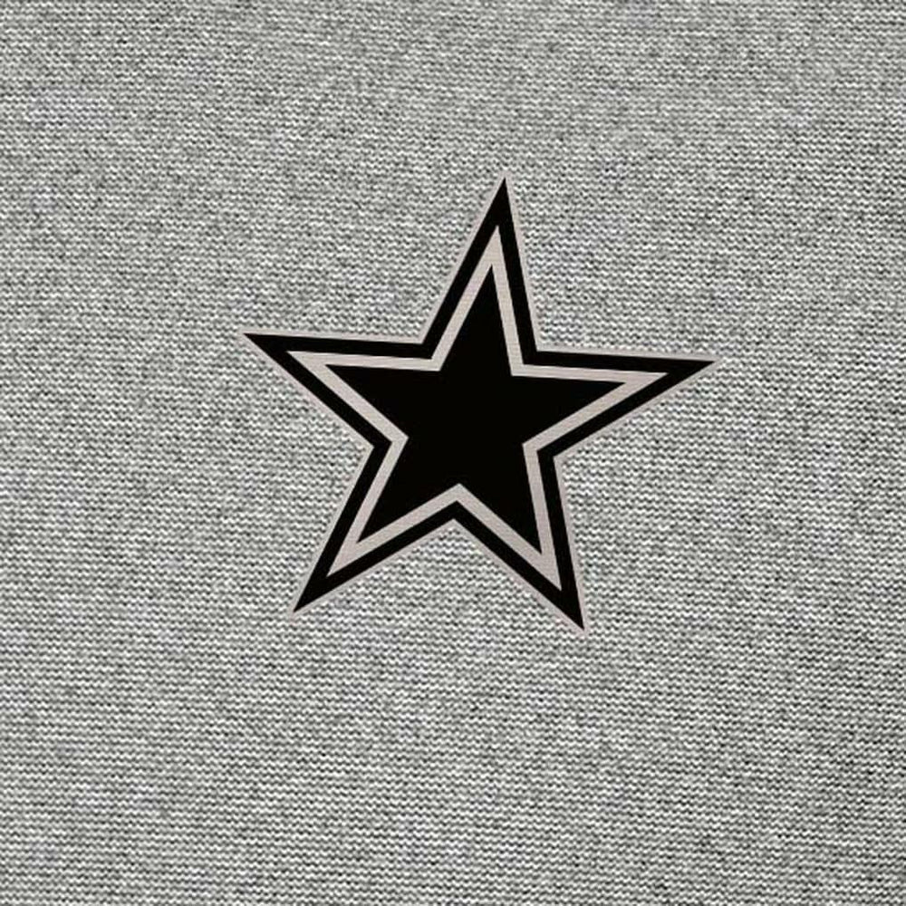 Dallas Cowboys Antigua Subtle Quarter-Zip Top - Heather Gray - NFL
