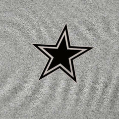 Dallas Cowboys Antigua Subtle Quarter-Zip Top - Heather Gray - NFL