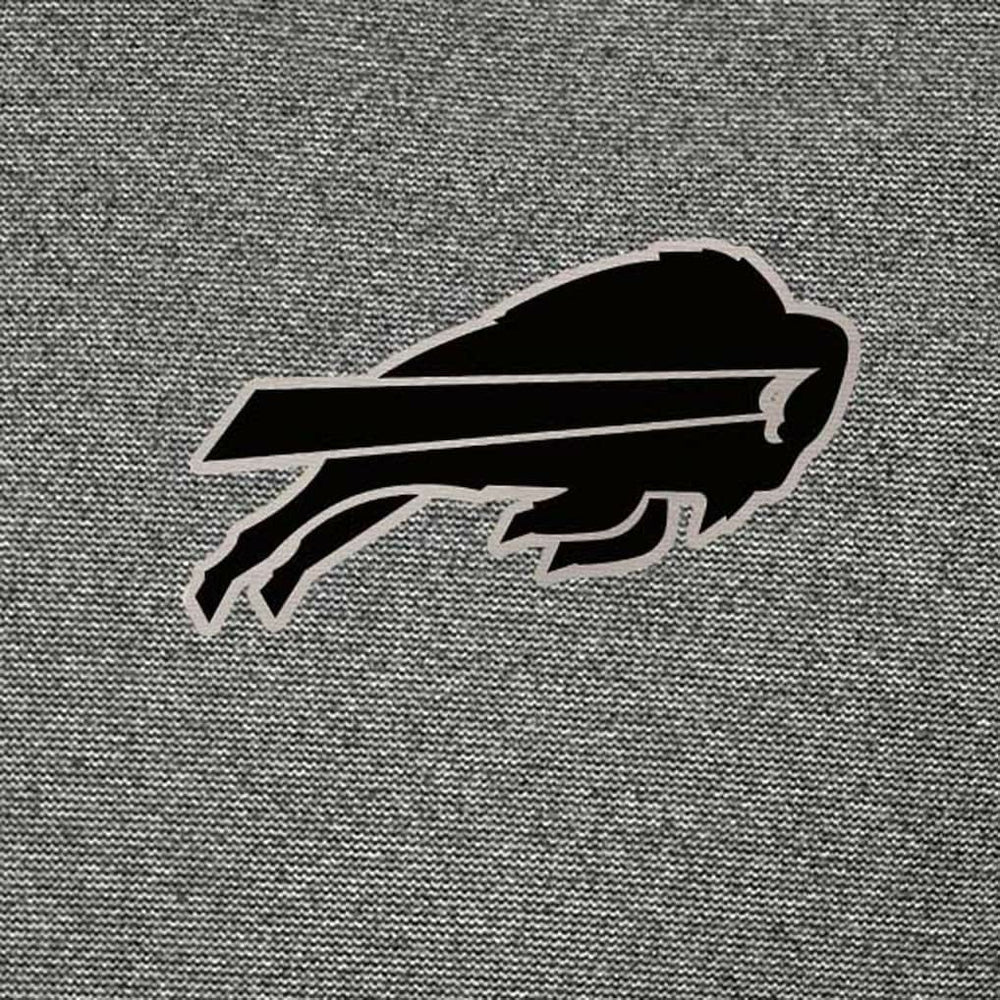 Buffalo Bills Antigua Subtle Quarter-Zip Top - Heather Black - NFL