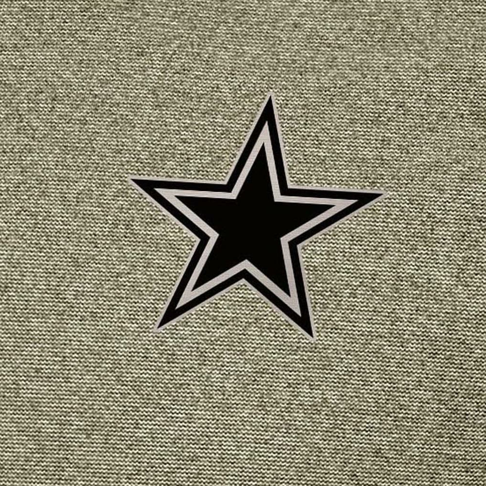 Dallas Cowboys Antigua Subtle Quarter-Zip Top - Heather Olive - NFL