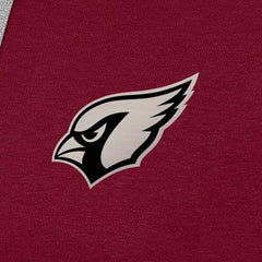 Arizona Cardinals Antigua Brushed Carbon Victory Pullover Hoodie - Cardinal - NFL