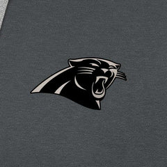 Carolina Panthers Antigua Brushed Carbon Victory Pullover Hoodie - Charcoal - NFL