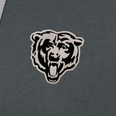 Chicago Bears Antigua Brushed Carbon Victory Pullover Hoodie - Charcoal - NFL