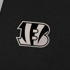 Cincinnati Bengals Antigua Brushed Carbon Victory Pullover Hoodie - Black - NFL