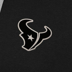 Houston Texans Antigua Brushed Carbon Victory Pullover Hoodie - Black - NFL