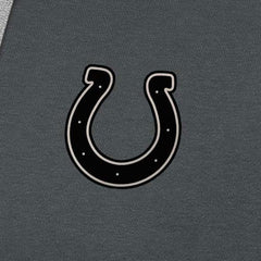 Indianapolis Colts Antigua Brushed Carbon Victory Pullover Hoodie - Charcoal - NFL