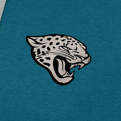 Jacksonville Jaguars Antigua Brushed Carbon Victory Pullover Hoodie - Teal - NFL