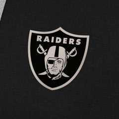 Las Vegas Raiders Antigua Brushed Carbon Victory Pullover Hoodie - Black - NFL
