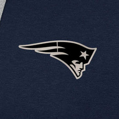 New England Patriots Antigua Brushed Carbon Victory Pullover Hoodie - Navy - NFL