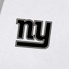 New York Giants Antigua Brushed Carbon Victory Pullover Hoodie - White - NFL