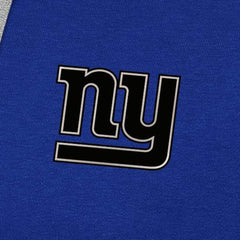 New York Giants Antigua Brushed Carbon Victory Pullover Hoodie - Royal - NFL