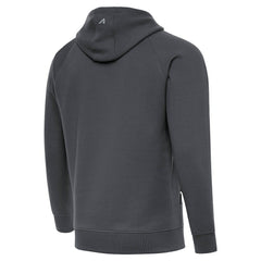 Seattle Seahawks Antigua Brushed Carbon Victory Pullover Hoodie - Charcoal - NFL