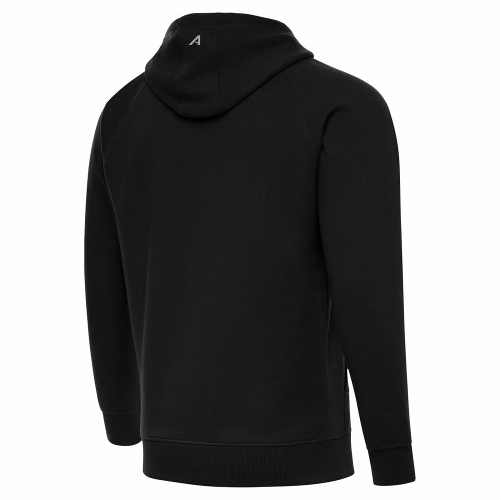 Tampa Bay Buccaneers Antigua Brushed Carbon Victory Pullover Hoodie - Black - NFL