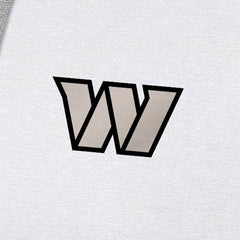 Washington Commanders Antigua Brushed Carbon Victory Pullover Hoodie - White - NFL