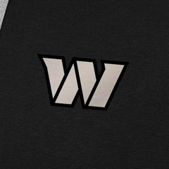 Washington Commanders Antigua Brushed Carbon Victory Pullover Hoodie - Black - NFL