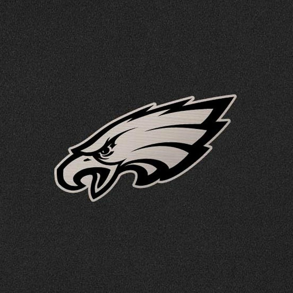 Philadelphia Eagles Antigua Content Quarter-Zip Top - Charcoal - NFL